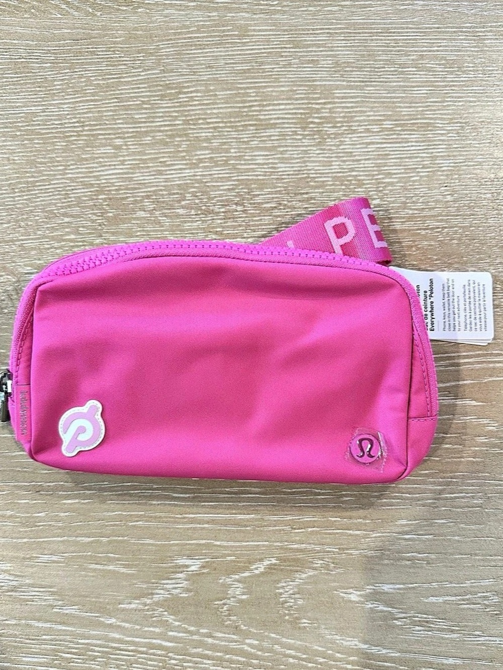 Lululemon x Peloton Collab Everywhere Belt Bag Pink Belt Bag NWT
